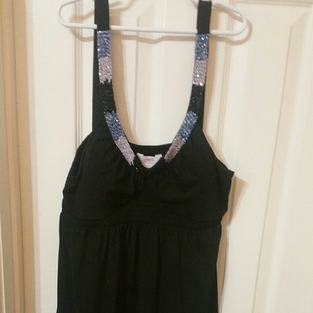 Short black dress